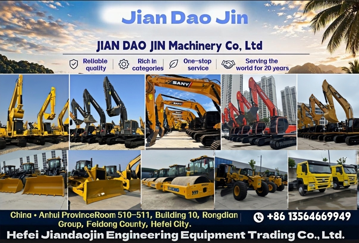 China Factory - Hefei Jiandaojin Engineering Equipment Trading Co., Ltd.