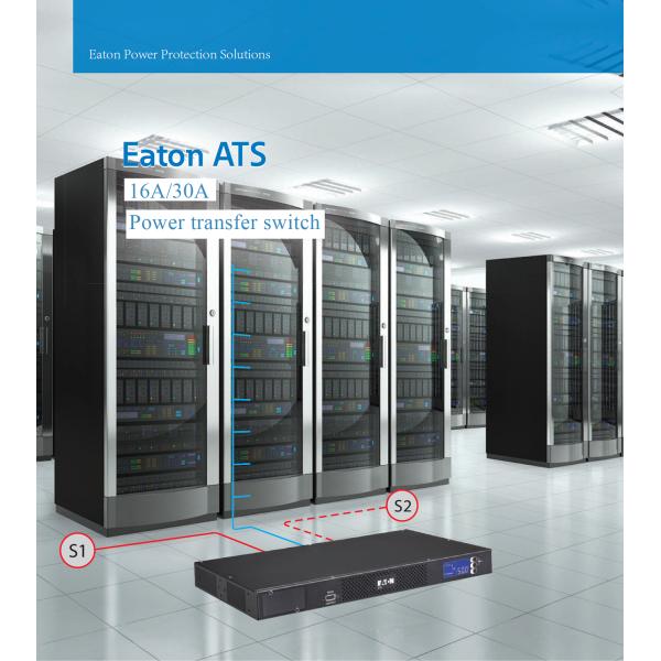 China Eaton ATS EATS16 16A IEC Socket STS Automatic Transfer Switch ...