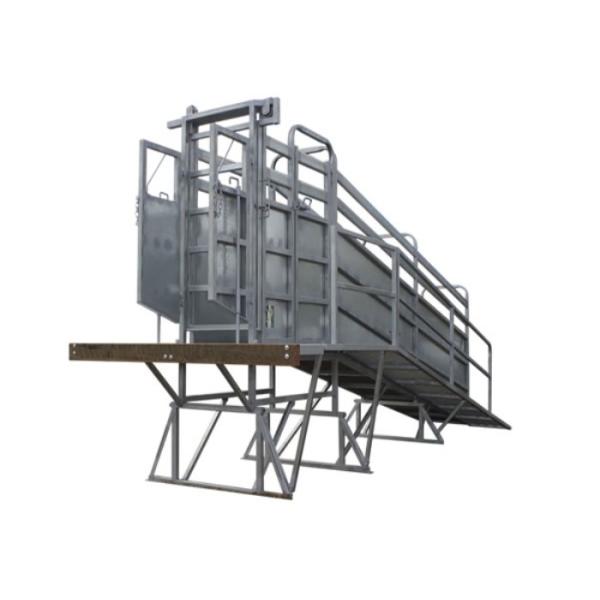 China Common Sizes Portable Sheep Loading Ramp , Lightweight Livestock