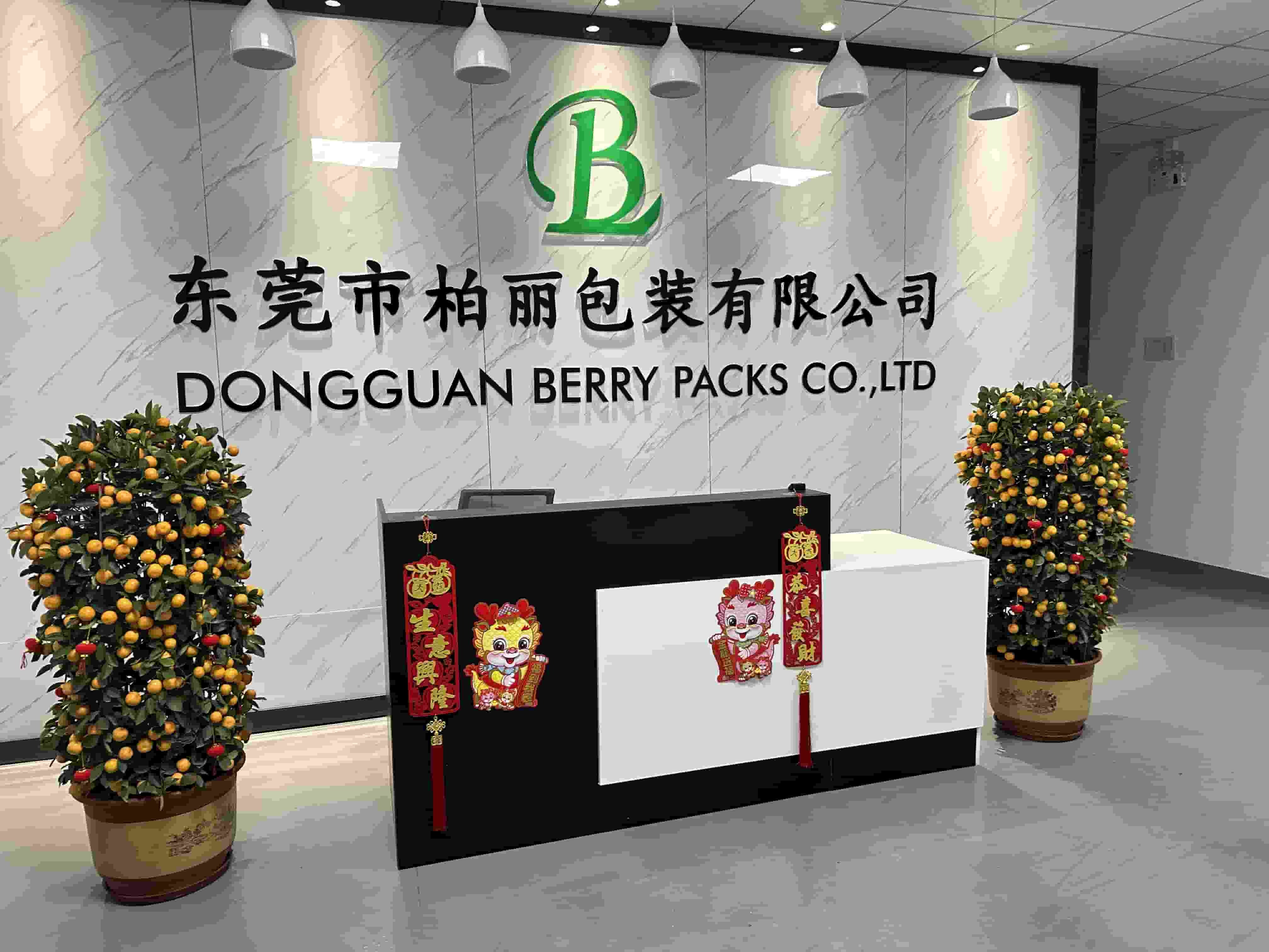 China Factory - Dongguan Berry Packs Co., Ltd