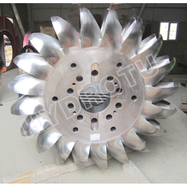 China Pelton Hydro Turbine / Pelton Water Turbine With Synchronous ...