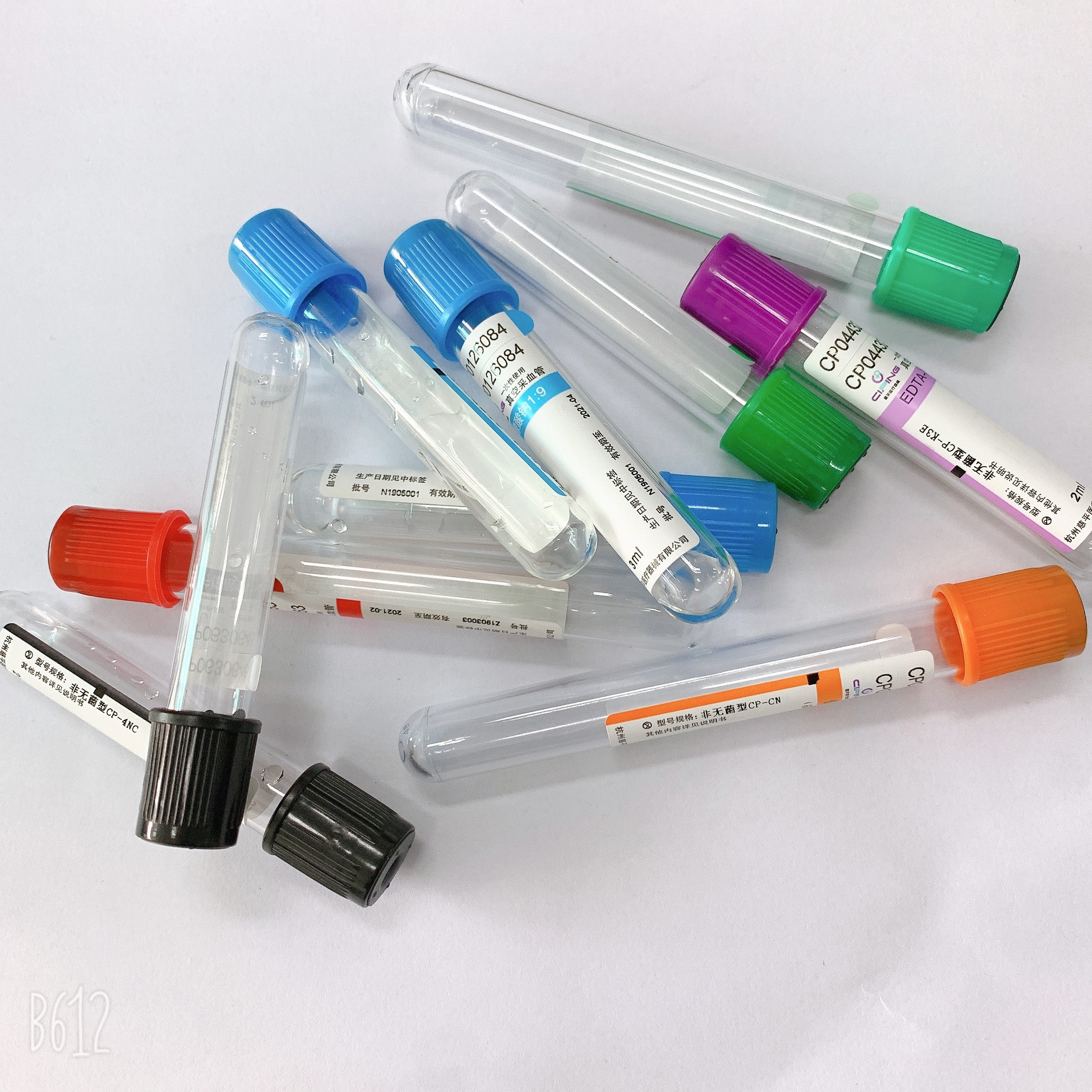 China Disposable Vacuum Blood Collection Tube 1ml -10ml Drug Testing Use