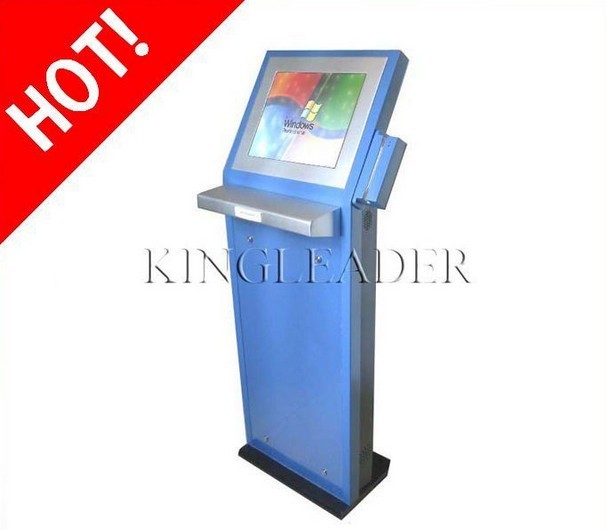 China Banking System Bill Payment Kiosk Mahicne With Chip Cardreader and Touchscreen