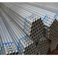 China ASTM DX52D Z100 Sch10 3.05mm Galvanised Steel Pipe Flat surface Bright color