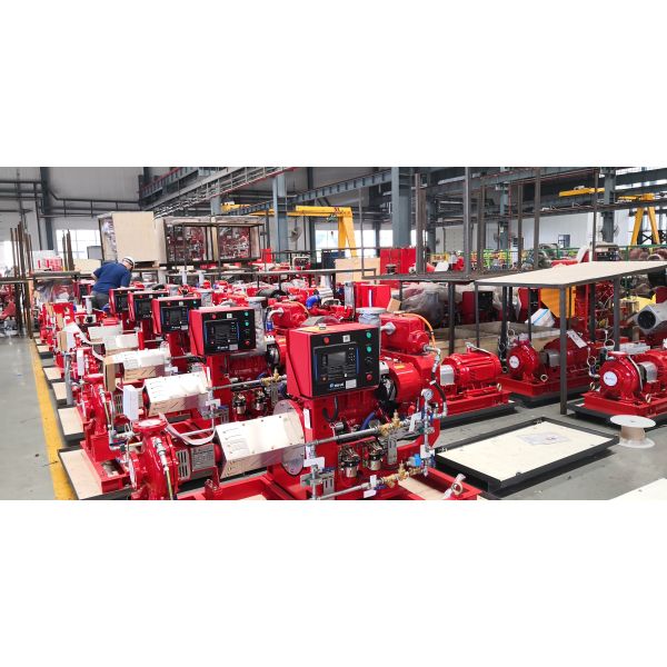 China Diesel Engine Single Stage End Suction Centrifugal Pump For Fire ...