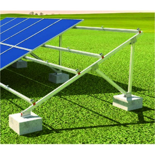 Module Frame Ground Mount China Solar Power plant module mounting structure brackets kit ground ...