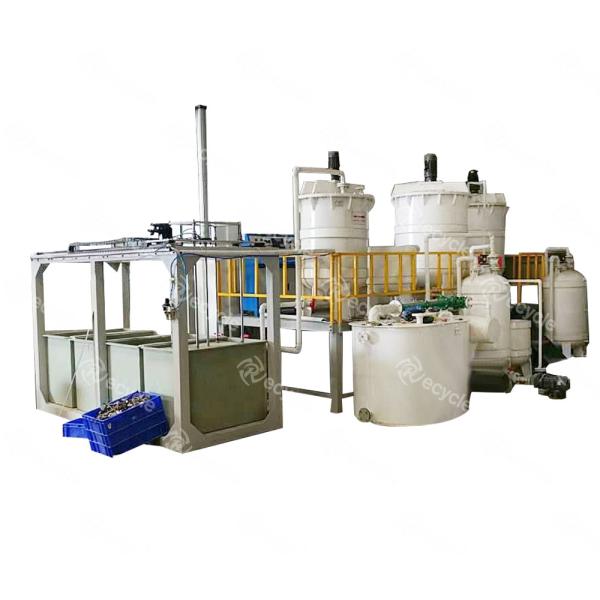 China Fully Automatic E Waste Recycling Line Surface Gold Stripping ...