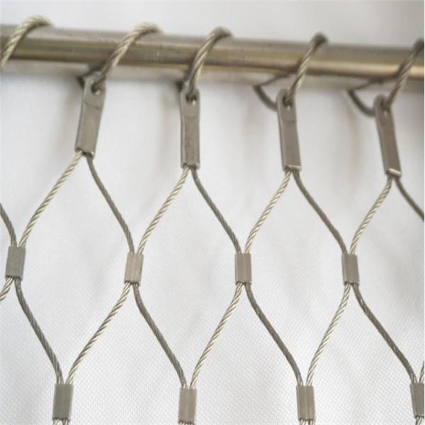 China Architectural Cable Rope 304 316 Stainless Steel Wire Mesh ...