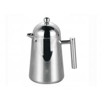 China Thermal Insulation Metal French Press 1000ml Double Wall 0.8mm 8 Cup Coffee