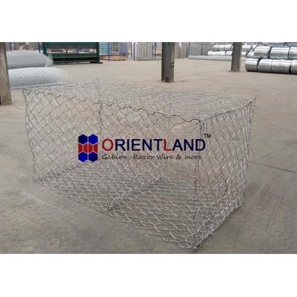 China Rock Fall Protection Gabion Wire Baskets Flexible Structure