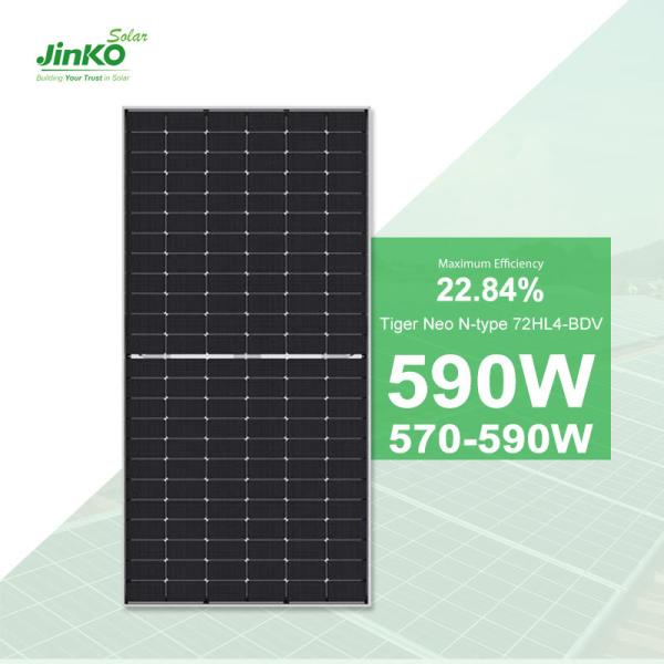 China Jinko Tiger Neo N-Type 72Hl4-Bdv Solar Panel 570W 575W 580W ...