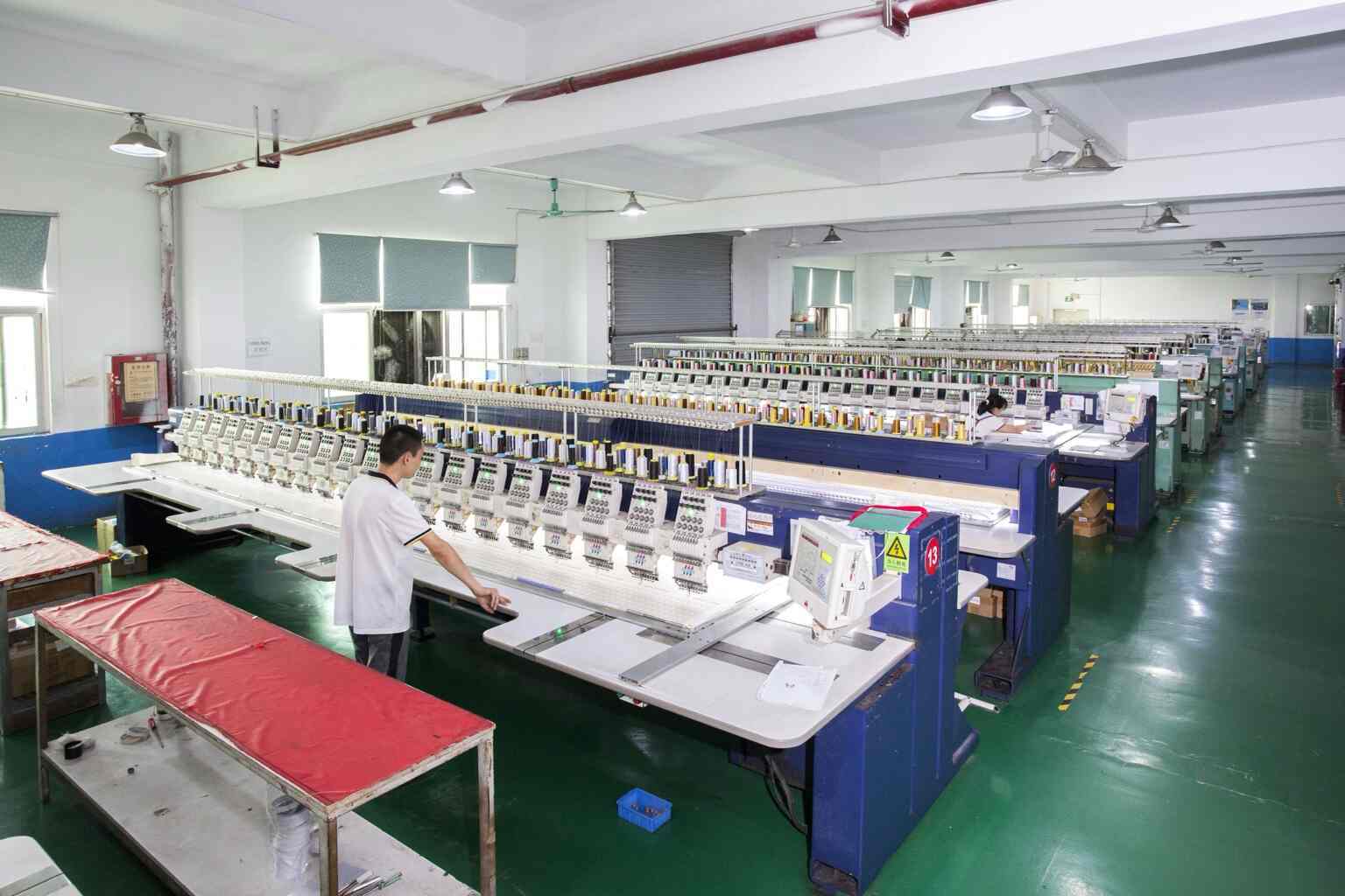 China Factory - Shenzhen Wangshun Computer Embroidery Co. Ltd.