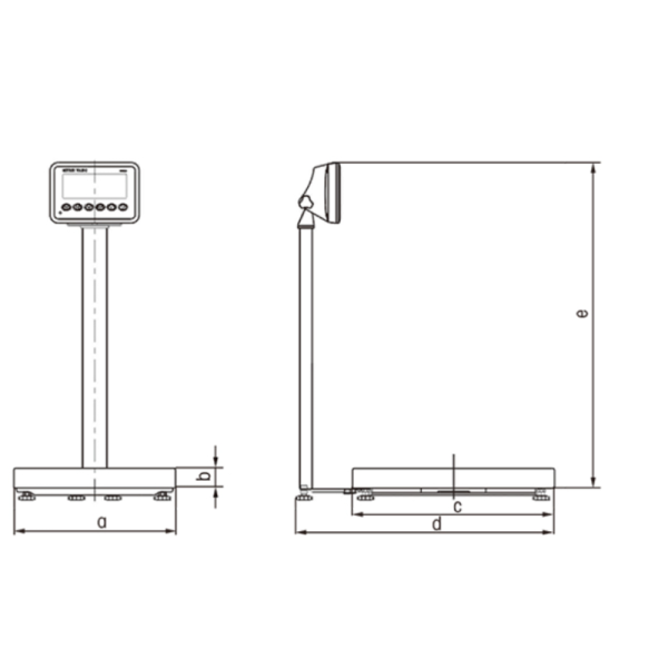 China Mettler Toledo BBA231 Bench Weighing Scale 150kg Capacity ...