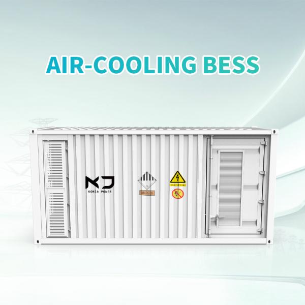 China Air Cooling BESS 40FT 2.58MWh 768Vdc Battery Energy Storage ...