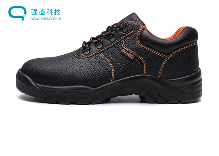 China Knurling Cowhide Vamp Ventilation Esd Protection Shoes