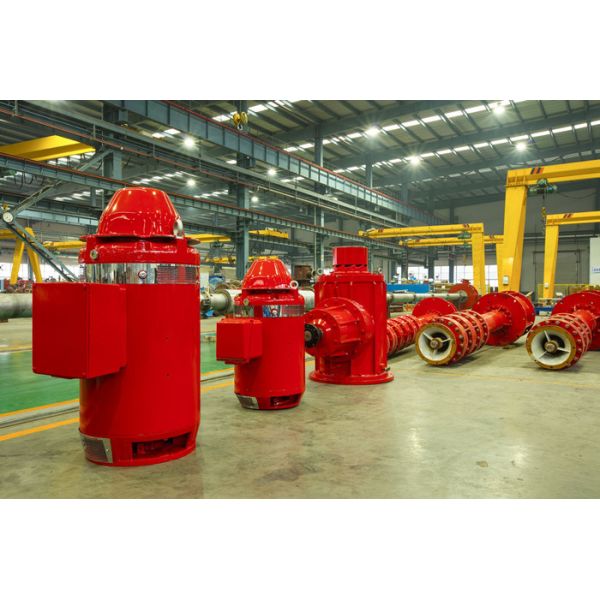China Offshore Platform Use NFPA 20 Diesel Vertical Turbine Fire Pump ...