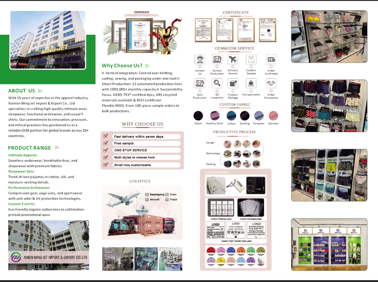 China Factory - Xiamen Ming-Jet Import &  Export Co., Ltd.