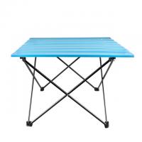 China Outdoor Leisure Folding Table For Fishing Aluminum Alloy Material Customized