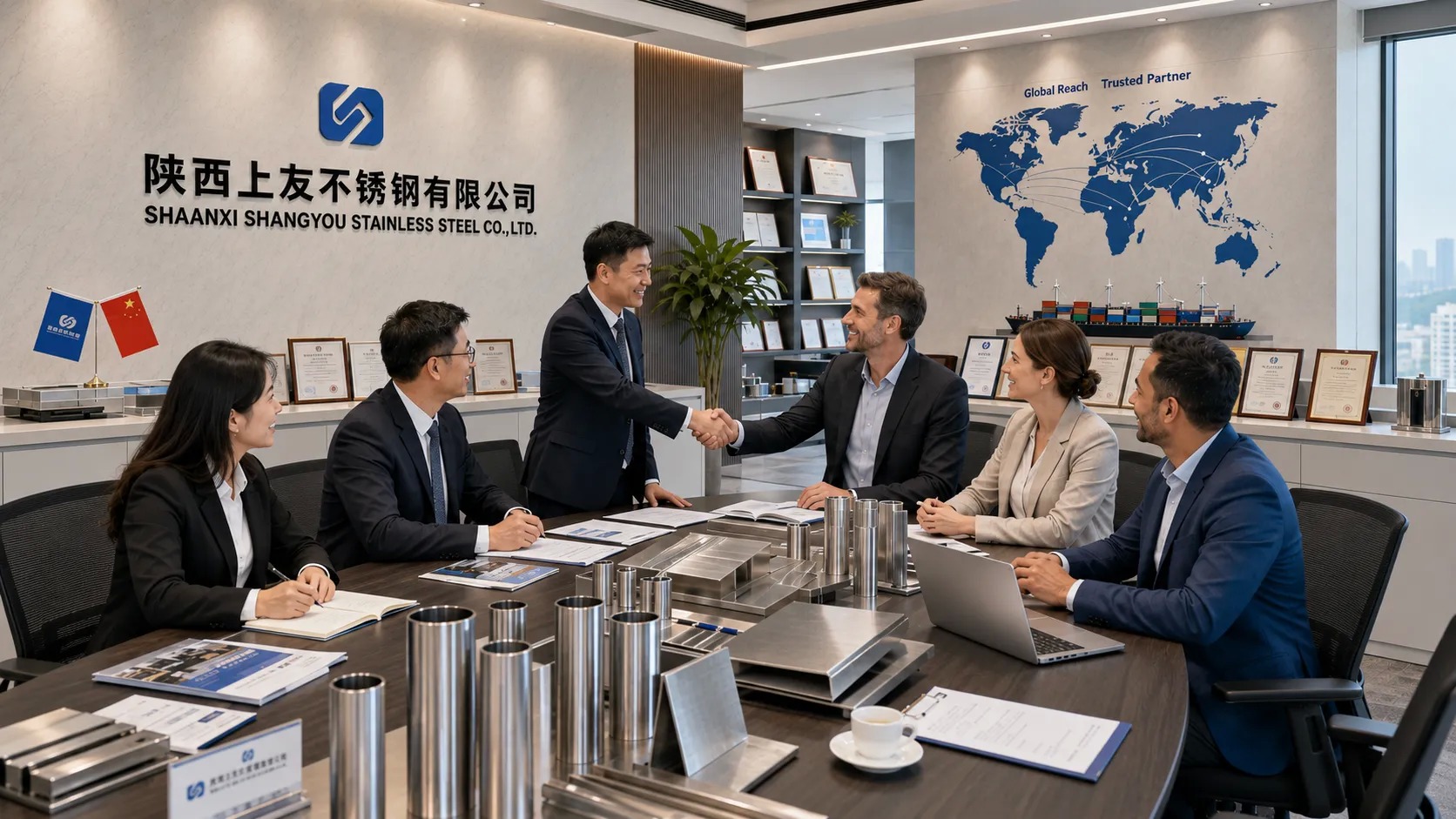China Factory - Shaanxi Shangyou Stainless Steel Co., Ltd.