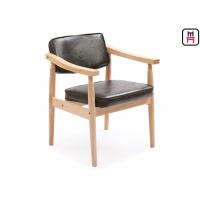 China Comfortable Oak Solid Wood Restaurant Chairs Scandinavian Design Furniture