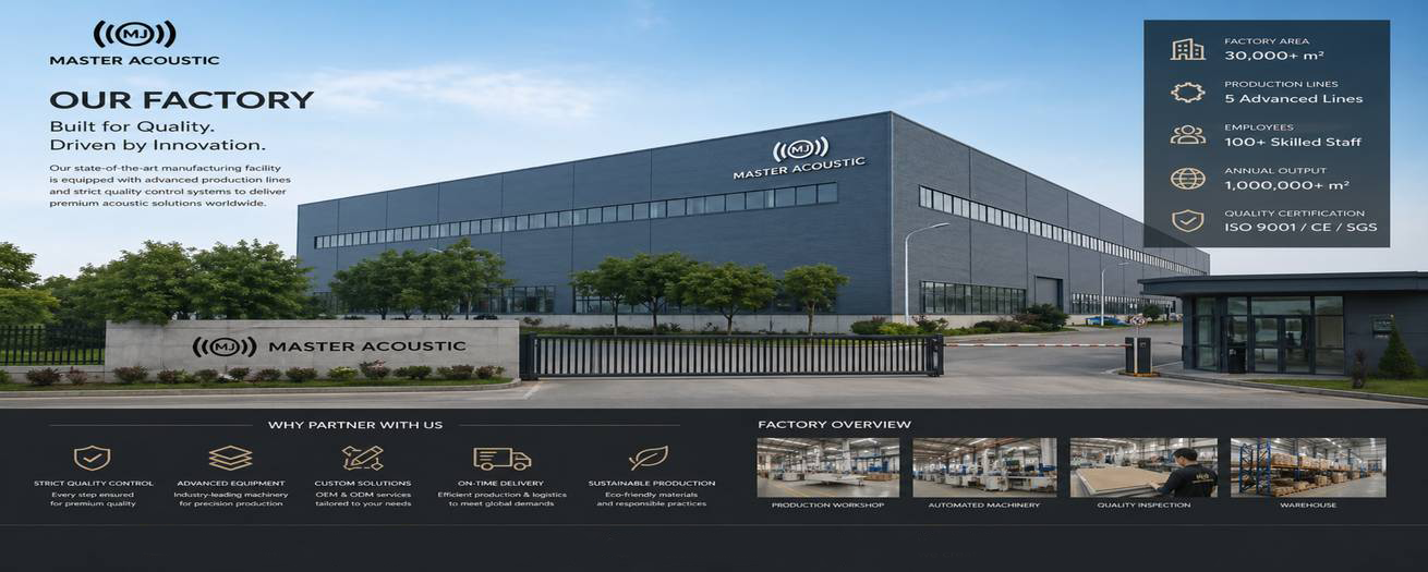 China Factory - Foshan Master Acoustic And Decor Material Co., Ltd.