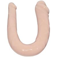 China Double Head Huge Rubber Penis Realistic Long Dildo Sexy Product For Female