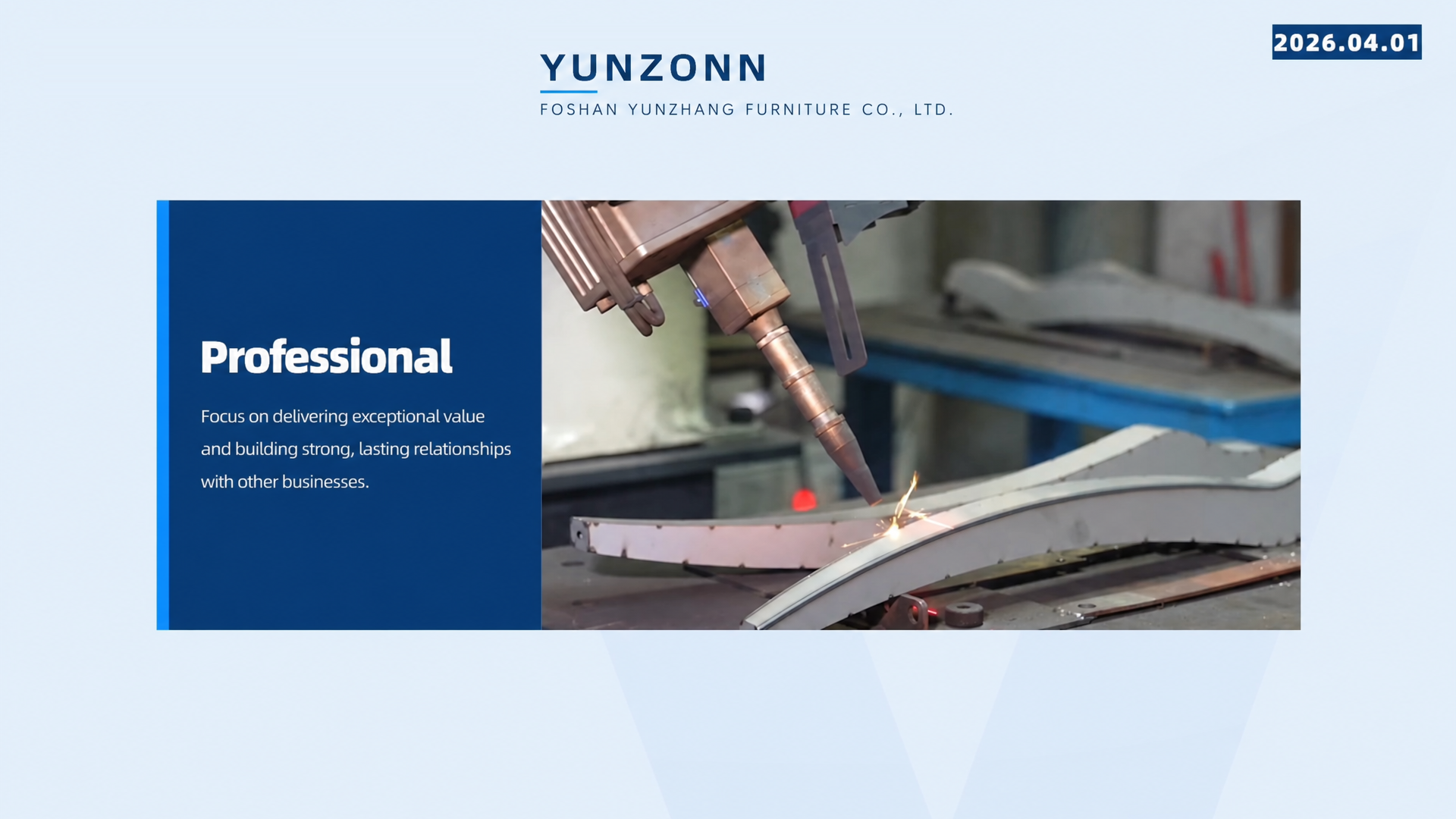 China Factory - Foshan Yunzhang Furniture Manufacturing Co., Ltd.