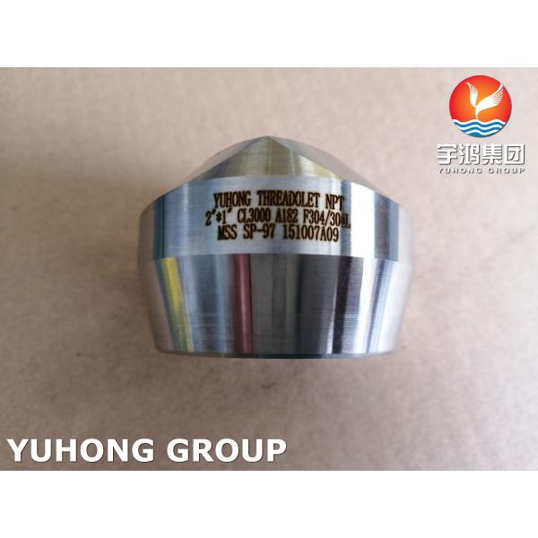 China NPT SW END FITTINGS, ASTM A182 F304 Weldolet Threadolet ASME B16 ...