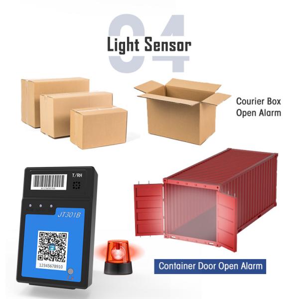 China Temperature Humidity Sensor GPS Container Tracker Cold Chain ...