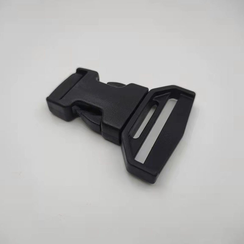 China T Shaped 2cm Width Plastic Strap Buckles Special Side Release Insert Buckle
