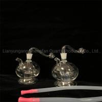 China Mini Oil Burner Pipe Hand Bubbler Smoking DAB Rig With Glass 18mm Male