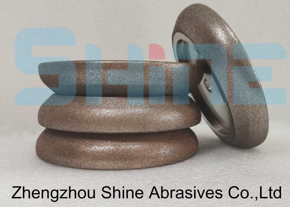China Shine Abrasives CBN Sharpening Wheel 127*22.2*12.7mm For Lenox