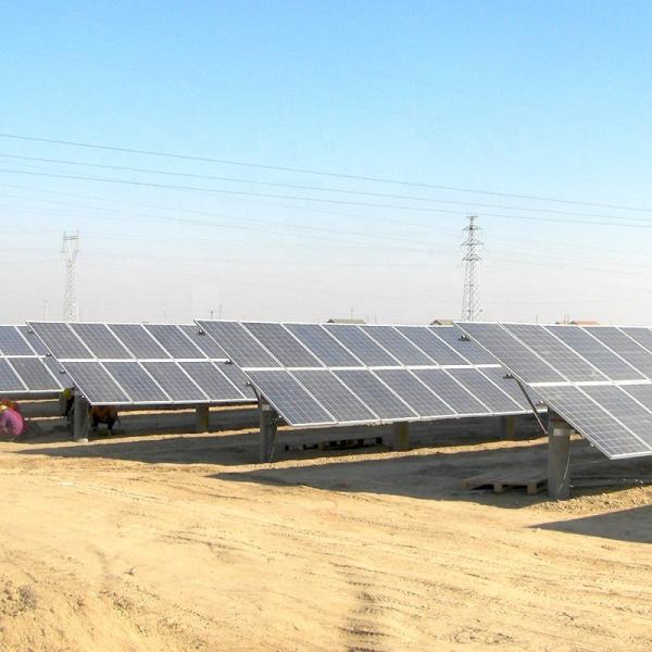 China Solar System Brackets Ground Mount Kit Pv Mounting Structure ...