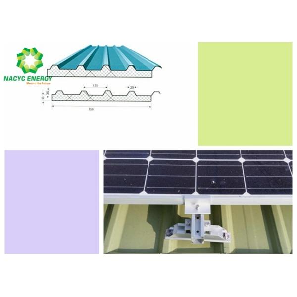 China Metal Roof Solar Mounting Systems Structure Solar System 3kw ...
