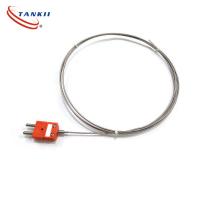 China Tankii First Class Accuracy MI K Type Thermocouple Sensor With Connector For