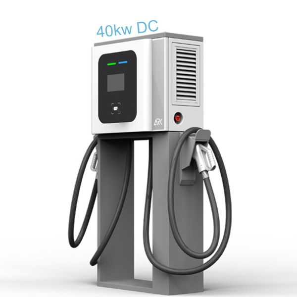China 40KW Level 3 CCS2 DC Fast EV Charger CHAdeMO Charging Electric