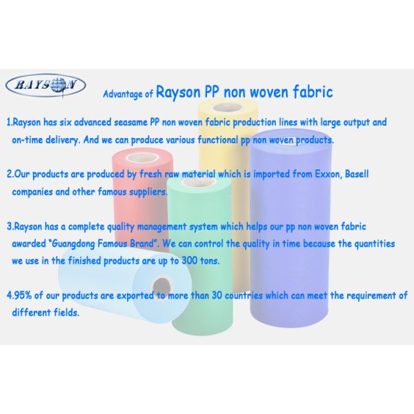 China Factory - FOSHAN RUIXIN NON WOVEN CO.,LTD