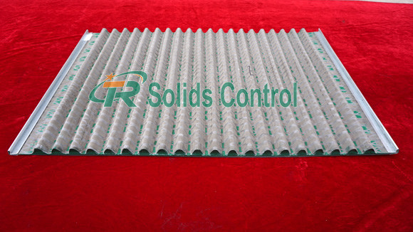 China Wave Type Shale Shaker Screen Shaker Screen Steel Frame API ...
