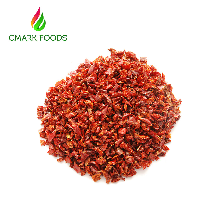 China Seasoning Red Dried Bell Pepper / Crushed Dried Hot Chili Peppers