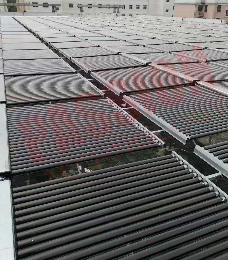 China High Absorbing Vacuum Tube Solar Collector For For Big Heating Project