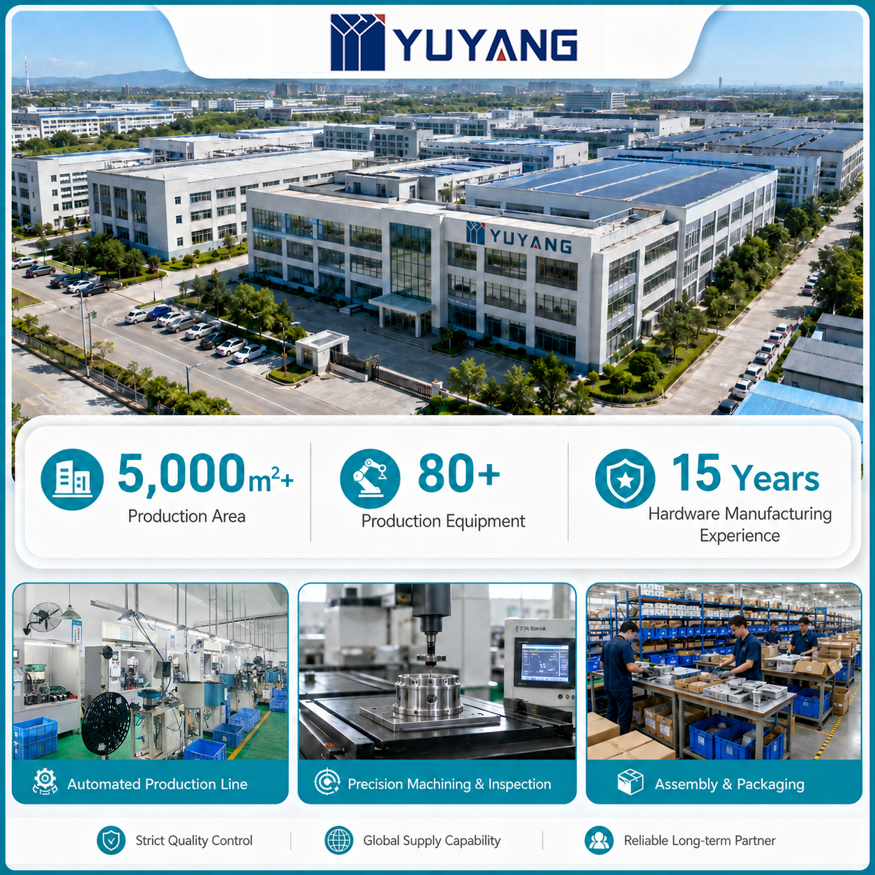 China Factory - Dongguan Yuyang Hardware Co., Ltd.