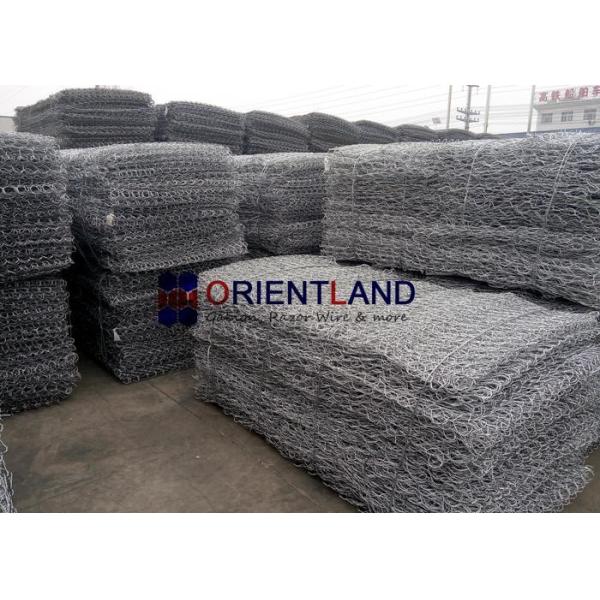 China Rock Fall Protection Gabion Wire Baskets Flexible Structure