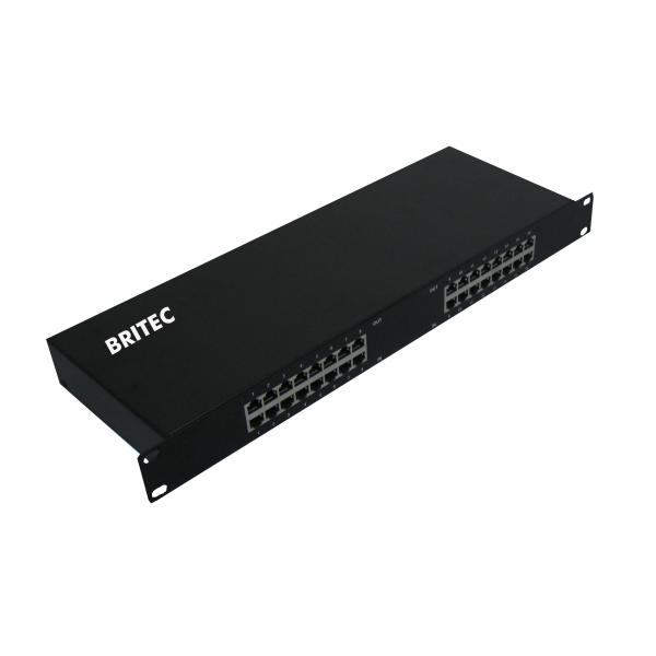China BRRJ45L-16R 1000Mbps/100Mbps RJ45 Surge Protection Network rack ...