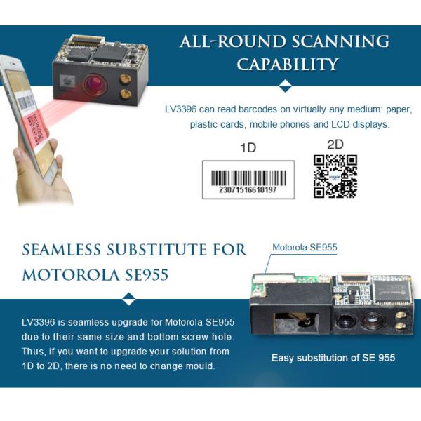 China 752*480 CMOS Image Sensor 2D Arduino Barcode Scanner Module Laser ...