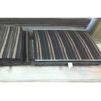 China Natural Wood Flooring Veneer , Amara Ebony Veneer Straight Grain