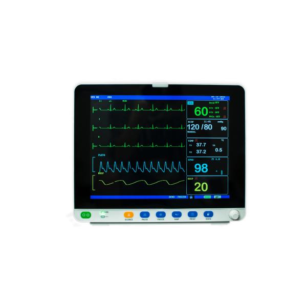 China Vital Signs Patient Monitor 15 Inch Multiparameter Medical ICU ...