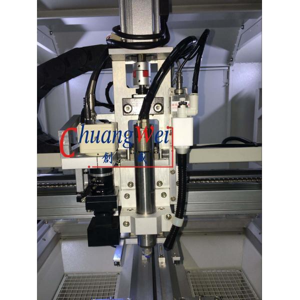 China CNC PCB Depaneling Router PCB Inline Router with Double 420 * 330 ...