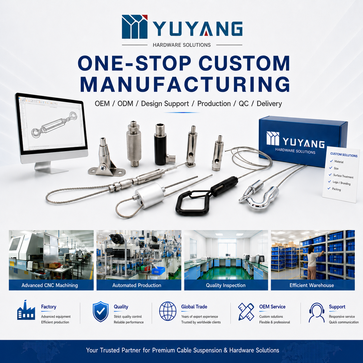 China Factory - Dongguan Yuyang Hardware Co., Ltd.