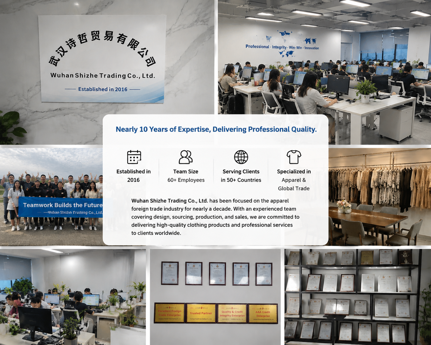 China Factory - Wuhan Shizhe Trading Co., Ltd.