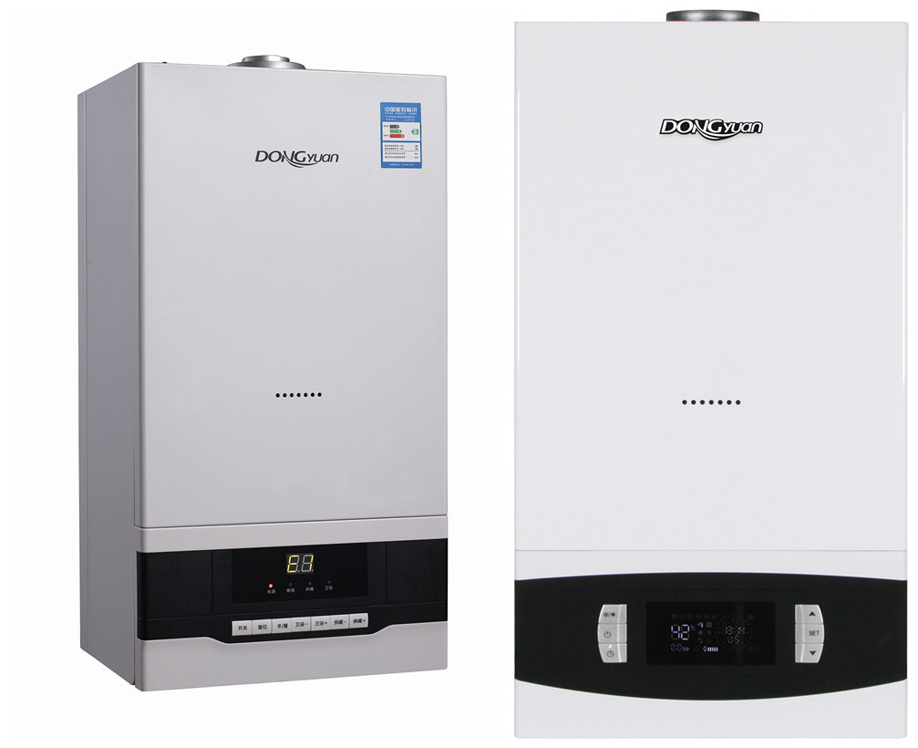 China Fashionable Home Gas Boiler 24kw Heating Output For Sanitary Hot Water